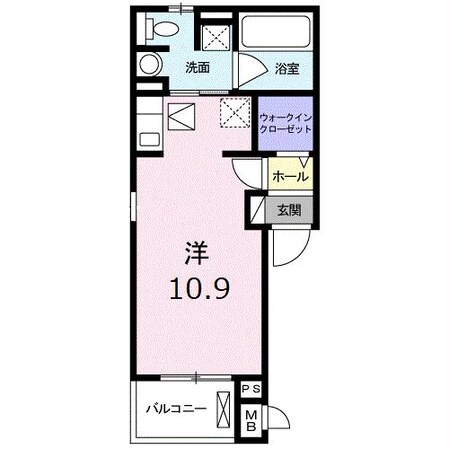 UH長栄の物件間取画像